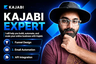 build kajabi sales funnels, pipelines, email automation