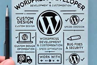 design a professional wordpress website with SEO