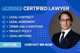 write legal contracts, legal documents and legal letters