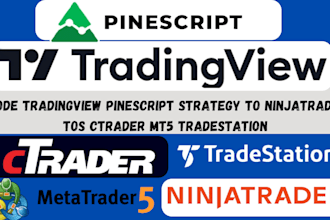 code tradingview pinescipt strategy to ninjatrader tos ctrader mt5 tradestation