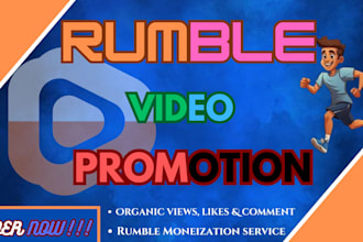 elevate your organic rumble channel
