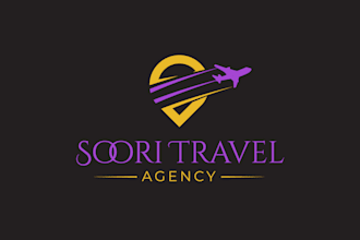 design custom travel and vacation rental logo to elevate your brands