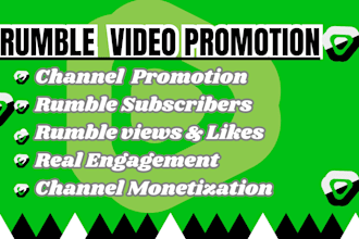 do rumble video promotion rumble promotion