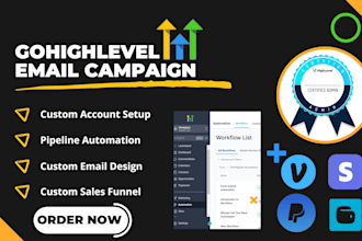 do gohighlevel email campaign automation email template blasting deliverability