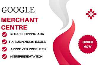 create google merchant centre account with misrepresentation issue