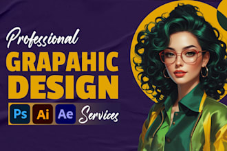 any kind of graphic design work for your personal brand and business in 12 hours