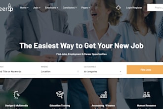recruitment website, job board website, agency, job board website, staffing site