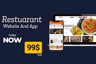 develop restaurant app I food delivery app I online ordering