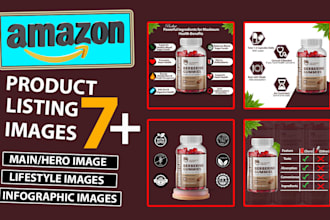 create premium amazon listing images for high converting product listings