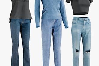design clothing for second life and vrchat