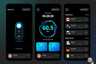 do VPN app development, in app purchase, payment integration, admob integration