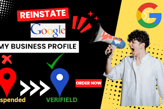 reinstate and fix gmb google my business profile