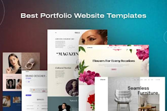 build personal portfolio website, blog or business website using wordpress