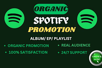 promote your spotify music spotify album promotion and make it viral
