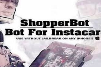 build automated instacart bot, shopper bot, vinted bot,doordash bot, grabber bot