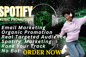 do organic spotify music promotion, spotify album promotion, spotify viral music