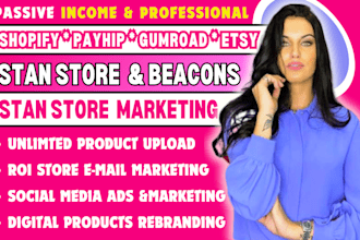 stan store, stan store marketing, stan store setup, stan store design,beacons ai