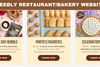 weebly restaurant website square online catering website weebly bakery website