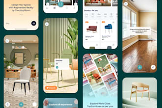 develop ai realistic interior design app ai 3d architecture app ar home decorate