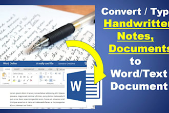 convert, handwriting to word, and convert PDF to word