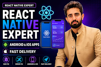 convert figma to react native app with firebase