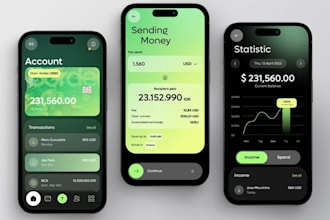 develop fintech app, payment mobile app, finance app, finance fintech website