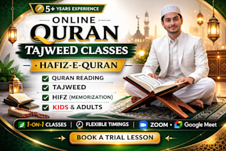 teach quran online with tajweed for kids and adults