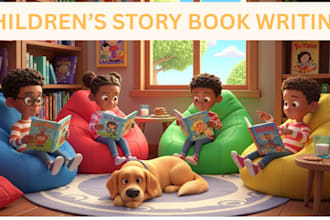 ghostwrite children story book, kids fantasy fiction story writing, fairytales