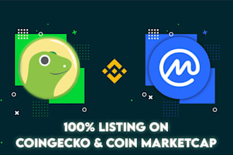 fast track your token listing coin listing on top exchange platforms cmc cg bnb