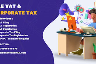 do uae vat and corporate tax registration, return filling