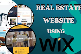 create a wix website for real estate wix website for real estate investors