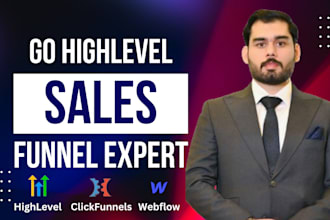 gohighlevel sales funnel gohighlevel landing page ghl automation workflow
