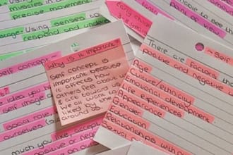 hand write notes and letters for you in just 6 hours