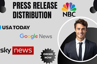 do press release writing, PR distribution and submission services