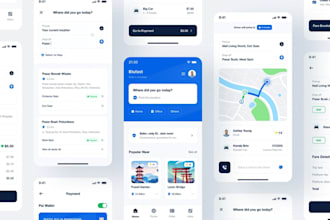 develop taxi booking app, ridesharing app, carpooling app, car rental app