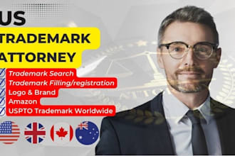 do trademark attorney, registration and renewal for amazon brand at uspto