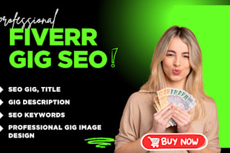 boost fiverr gig with SEO optimized title and keywords