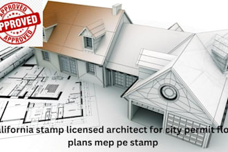 do illinois, new jersey, michigan and ohio license  pe stamp for city permit