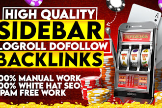 do da DR 50 plus sidebar footer blogroll dofollow SEO backlinks link building