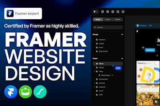 framer website design framer developer modern responsive websites