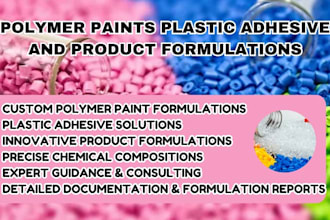 polymer paints plastic adhesive and product formulations for you