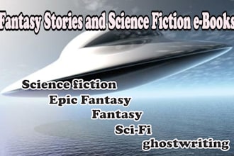 ghostwrite sci fi, fantasy, science fiction, epic fantasy novels