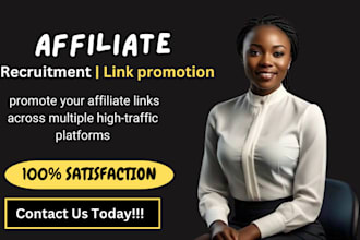 promote affiliate links organically increase affiliate program signups