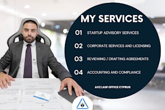 advice you on your startup in cyprus