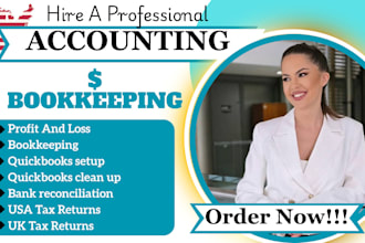 setup, catch up and do your bookkeeping in quickbooks online xero and wave