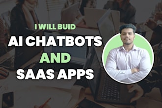 build ai chatbot application or ai saas app