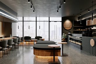 remodel 3d building,commercial workspace,photorealistic design,8k render,3ds max