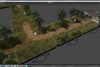 develop a multiplayer unity 2d, 3d game for you