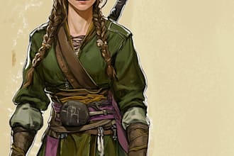 draw your dungeons and dragons rpg or any character