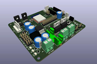 design custom multilayer pcb with schematics, gerbers, bom, and kicad files
